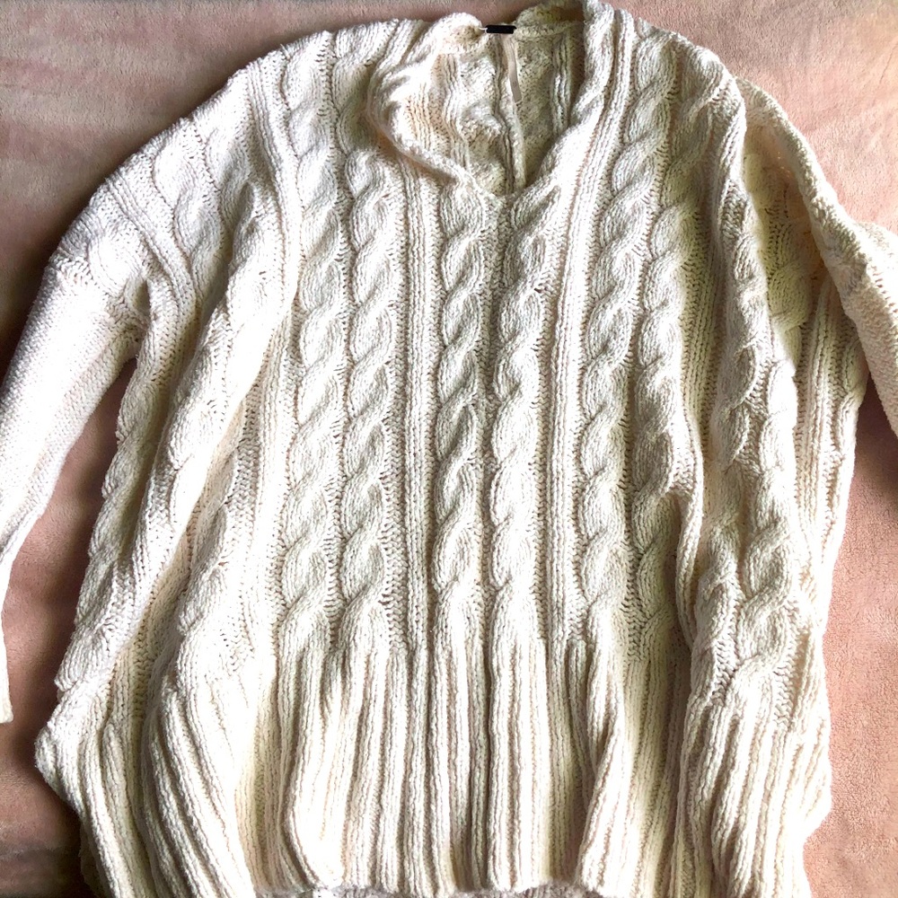 Free People oversized knitted sweater